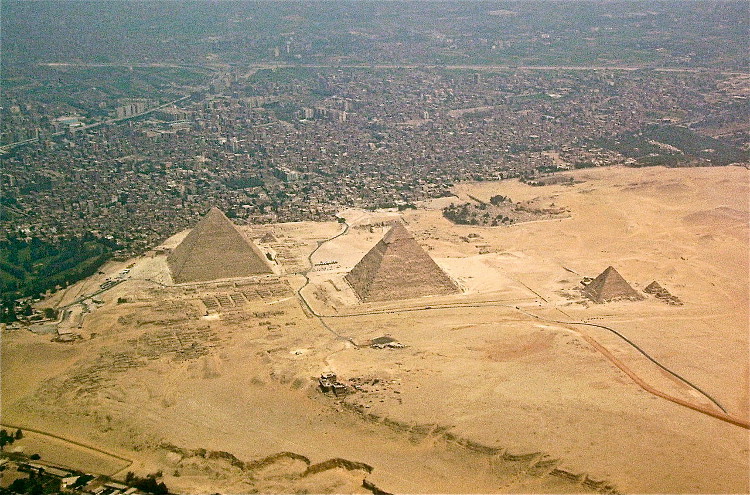 Otra teoria construccion piramides Giza