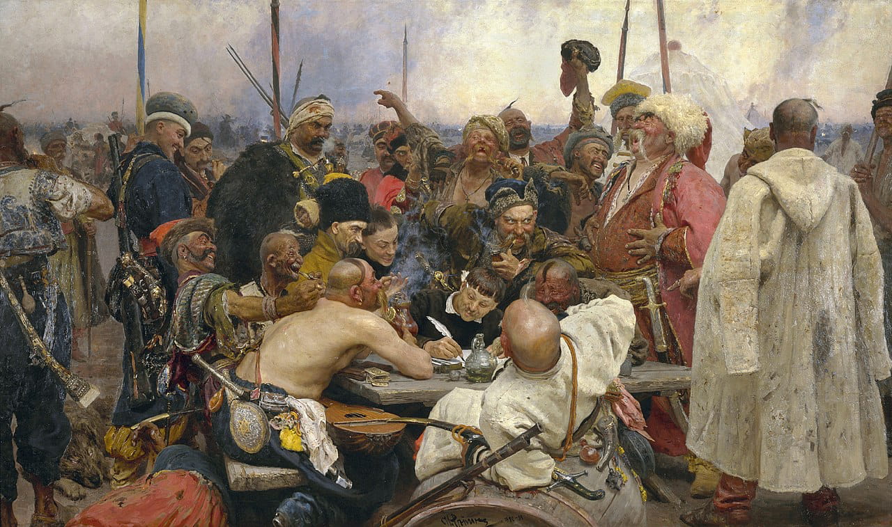 The irreverent letter the Cossacks wrote to the Ottoman Sultan in 1676